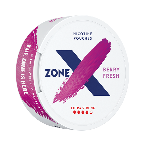 ZONE X Berry Fresh Slim Extra Strong