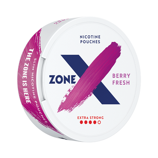 ZONE X Berry Fresh Slim Extra Strong