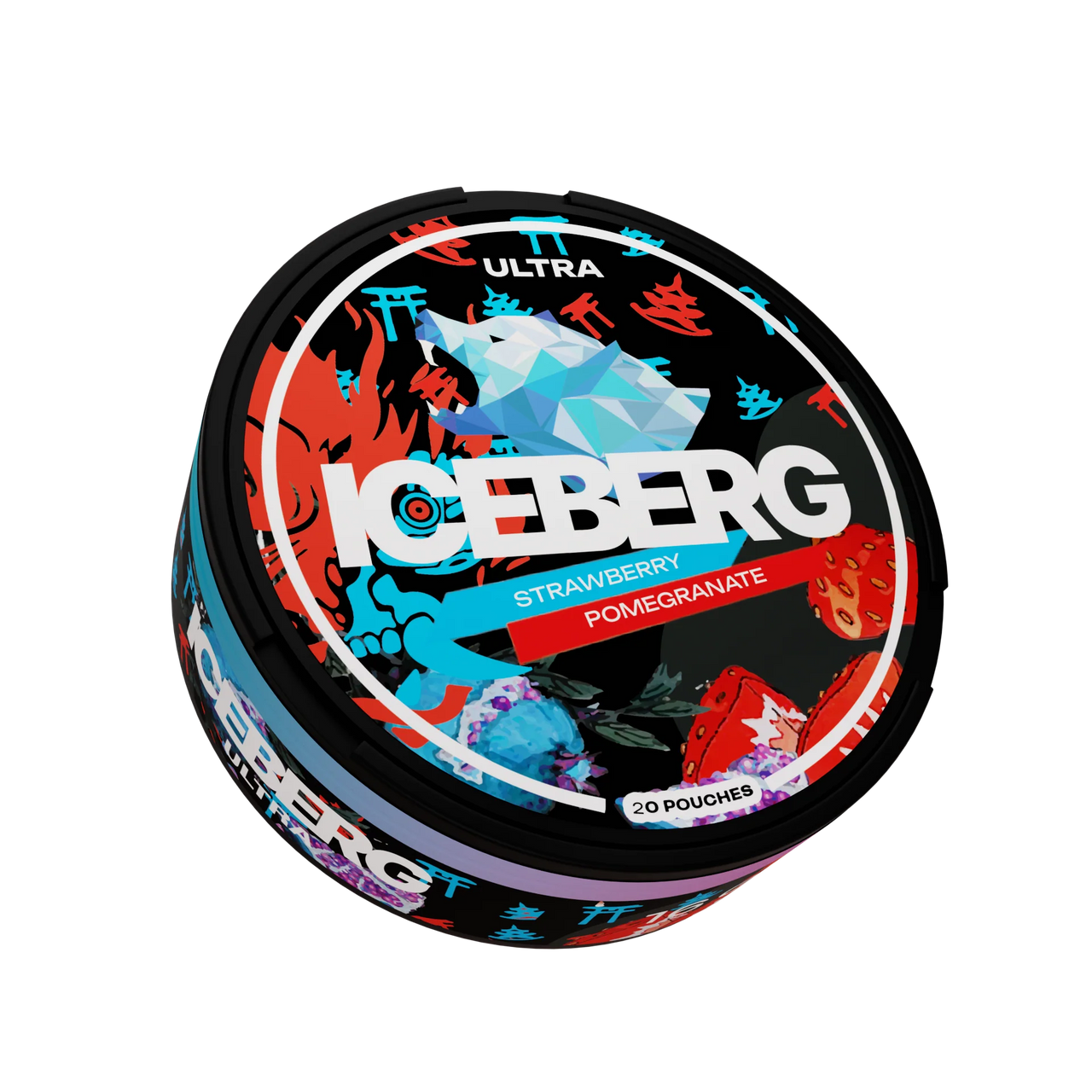 Iceberg Strawberry Pomegranate